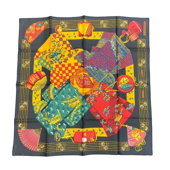 Kimonos Et Intros Hermes Scarf - Picture 3 of 3